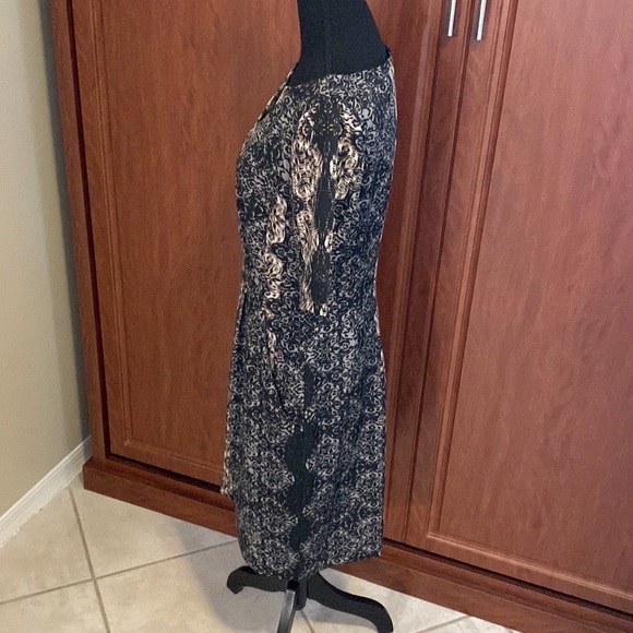 Nanette Lepore Multi Print Merry Go Round Dress 10 - Picture 2 of 9